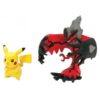 Pokemon - pack 2 mini figurines -veltal + Pikachu (Bl/Wh battle arena pose)