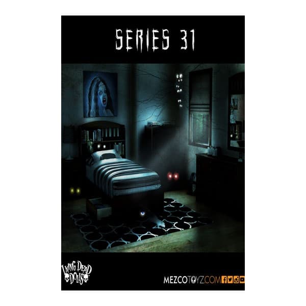 Living Dead Dolls série 31 - Bea Neath - poupée - Don't Turn Out The Lights 25 cm