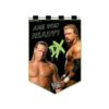 WWE Wrestling fanion DX Are You Ready 13 x 20 cm