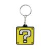 Super Mario Bros. porte-clés caoutchouc Question Mark Block 5 cm