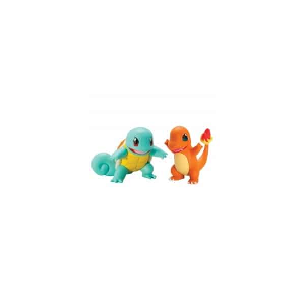 Pokemon - Carapuce vs Salamèche - figurine 6 cm