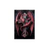 Anne Stokes poster PVC effet 3D Gothic Dragon 47 x 67 cm