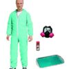 Breaking Bad figurine Jesse Pinkman in Blue Hazmat Suit Previews Exclusive 15 cm