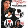 Michael Jackson pack 4 badges Design 1