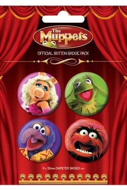 Muppet Show pack 4 badges Yellow Submarine