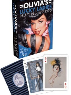 Bettie Page jeu de cartes à jouer Olivia´s Lucky Ladies