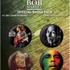 Bob Marley pack 4 badges Smoke
