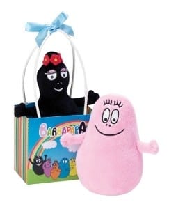 Barbapapa peluches en sac cadeau 12 cm