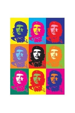Che Guevara porte-clés acrylique Pop Art