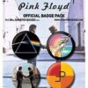Pink Floyd pack 4 badges