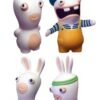 Les Lapins Crétins figurine anti-stress 12 cm