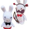 Les Lapins Crétins peluche beanie Valentine A 19 cm