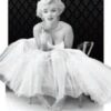 Marilyn Monroe poster PVC effet 3D Ballerina 47 x 67 cm