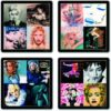 Madonna set sous-verres Mixed designs (4)