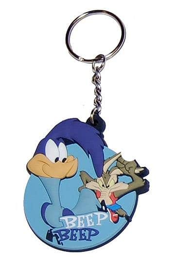 Looney Tunes porte-clés PVC Bip Bip et Coyote