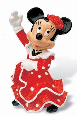 La Maison de Mickey figurine Flamenco Minnie 8 cm