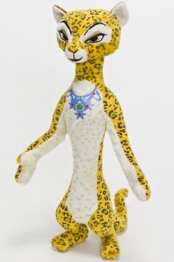Madagascar 3: Bons baisers d´Europe peluche Gia 24 cm
