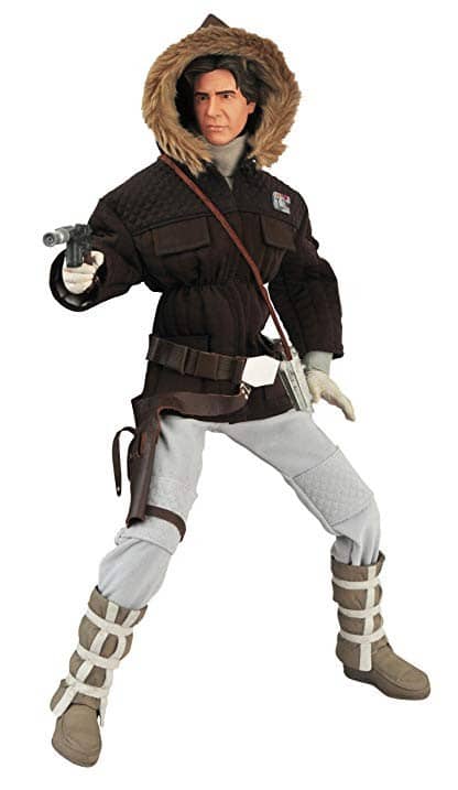 Star Wars figurine Ultimate 1/4 Hoth Han Solo (avec son) 45 cm