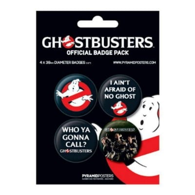 Ghostbusters pack 4 badges