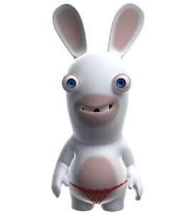 Les Lapins Crétins sticker String 94 x 42 cm