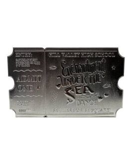 Retour vers le futur réplique Enchantment Under The Sea Ticket Limited Edition (plaqué argent)