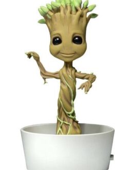 Les Gardiens de la Galaxie Body Knocker Bobble Figure Dancing Potted Groot 15 cm