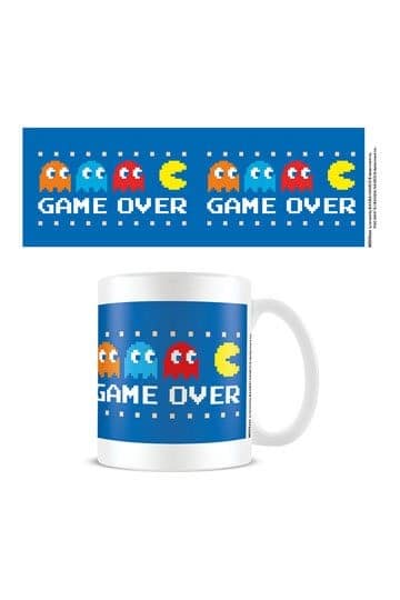 Pac-Man mug Game Over