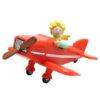 Le Petit Prince figurine Le Petit Prince dans son avion 7 cm