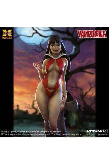 Vampirella figurine Plastic Model Kit (prépeint) 1/8 Vampirella 23 cm