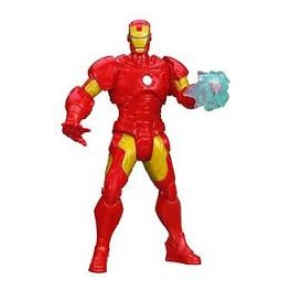 Avengers – Iron Man – Assemble Mighty Battlers Wave 1 – figurine 15 cm