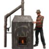 Nightmare on Elm Street diorama Le Four de Freddy 23 cm