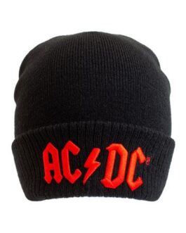 ACDC bonnet Applique Logo