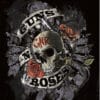 Guns N´ Roses poster tissu Skull 75 x 110 cm