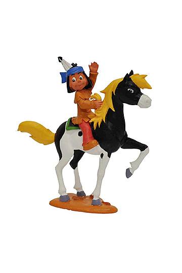 Yakari figurine Yakari avec Petit-tonnerre 8 cm