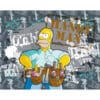 Simpsons couverture polaire Handy Man 160 x 120 cm