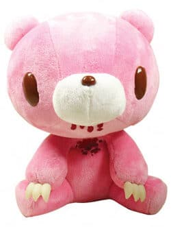 Gloomy Bear Sits Down peluche Pink Gloomy with Blood 23 cm