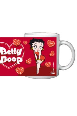 Betty Boop mug céramique Rouge