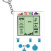 Tetris console de jeu portable avec porte-clés Mini Retro