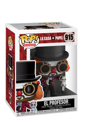La casa de papel POP! TV Vinyl figurine Professor O Clown 9 cm – Image 2