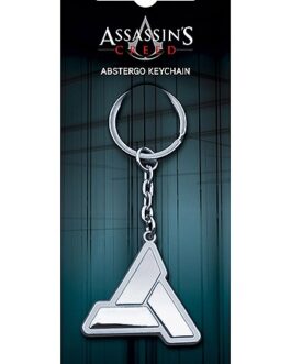 Assassin`s Creed porte-clés métal Abstergo Logo