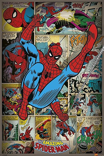 Marvel Comics posters Spider-Man Retro 61 x 91