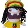 Les Lapins Crétins peluche beanie Rasta 18 cm