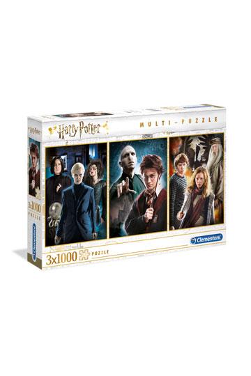 Harry Potter pack 3 Puzzles Characters (3 x 1000 pièces