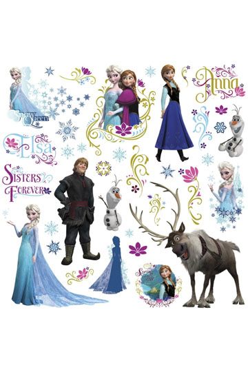 La Reine des neiges stickers Characters