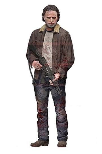 The Walking Dead TV Version figurine Rick Grimes 13 cm Serie 8