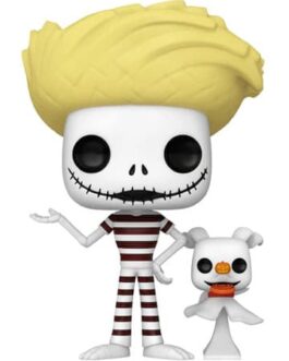 L´étrange Noël de Mr. Jack POP! Disney Vinyl figurine Jack w/Zero(Beach) 9 cm