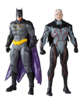 DC Collector figurines Pack de 2 Omega (Unmasked) & Batman (Bloody)(Gold Label) 18 cm