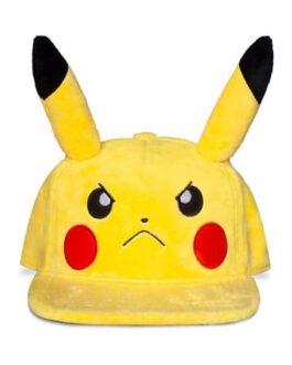 Pokémon casquette Snapback Angry Pikachu