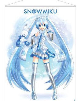 Hatsune Miku wallscroll Snow Miku 50 x 70 cm
