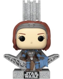 Star Wars: The Mandalorian POP! Deluxe Vinyl figurine Bo Katan w/Throne 9 cm